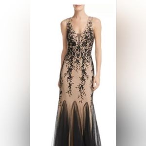 BRAND NEW AQUA MERMAID GOWN